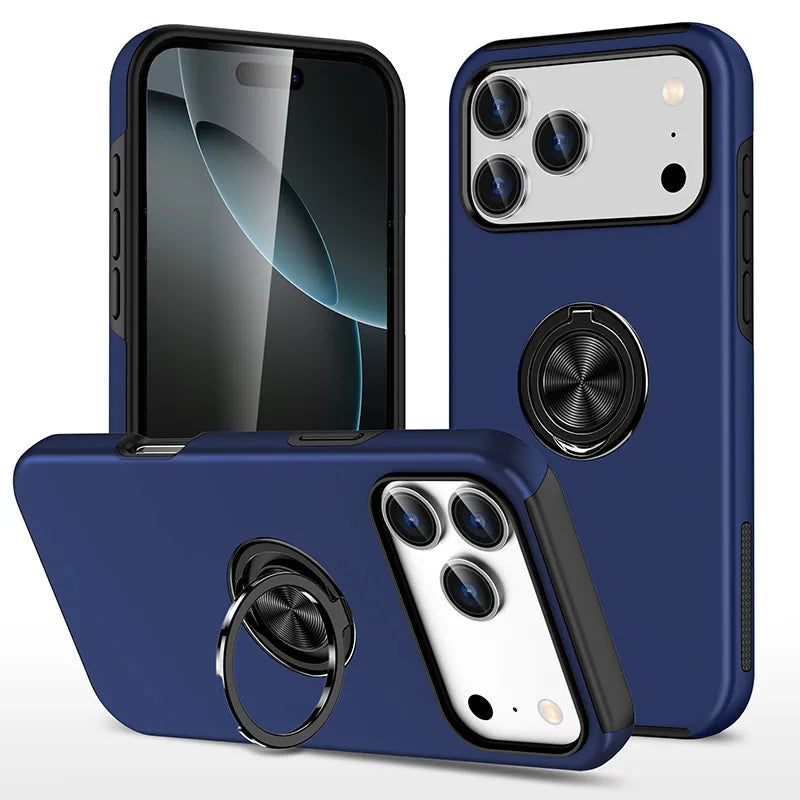 Case for iPhone 17 Pro 6.3 Kinglink Mag Ring with Kickstand