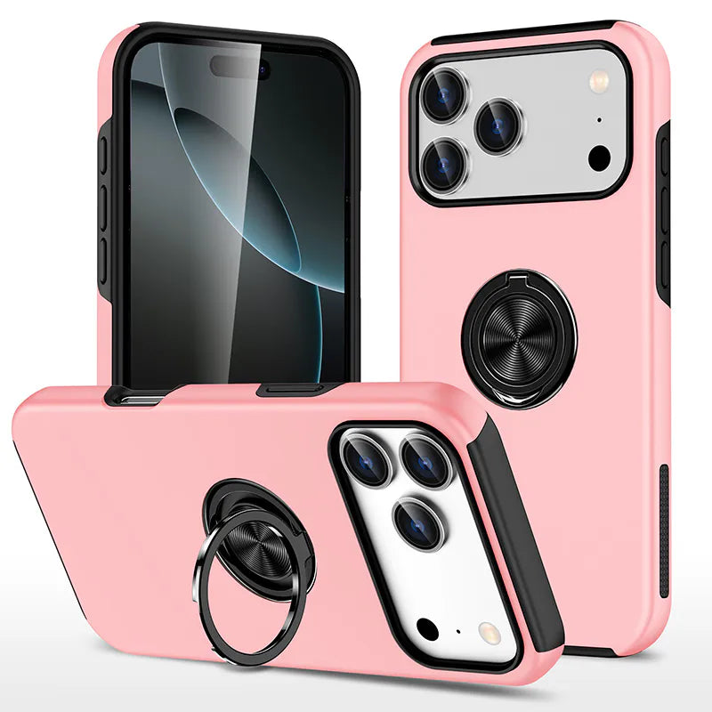 Case for iPhone 17 Pro 6.3 Kinglink Mag Ring with Kickstand