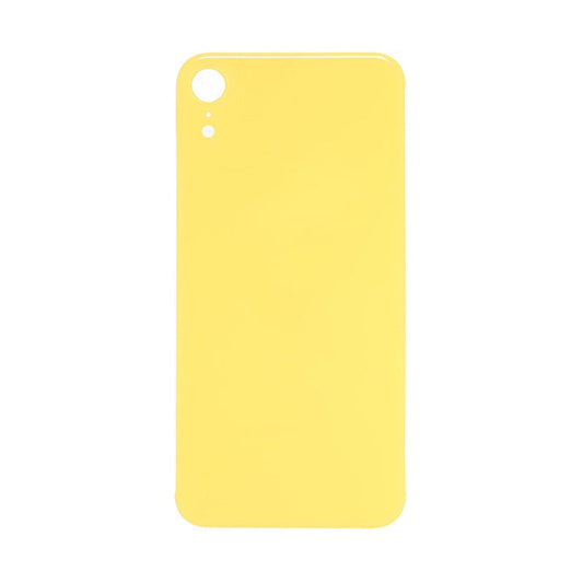 Back Glass Yellow No Logo for iPhone Xr (Aftermarket Premium)