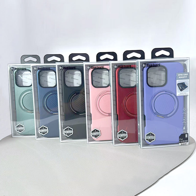 Case for Iphone 14 Pro max 6.7 Maxguard Spin Grip MagFit