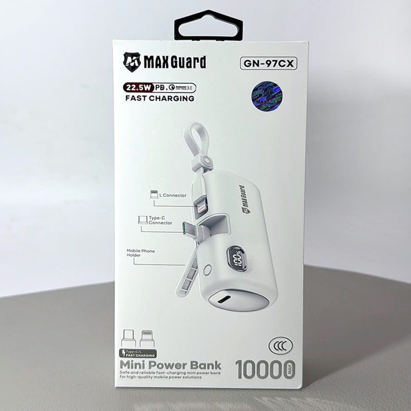 Maxguard PD 22.5W 10000 mah Mini power bank GN97CX (CCC)
