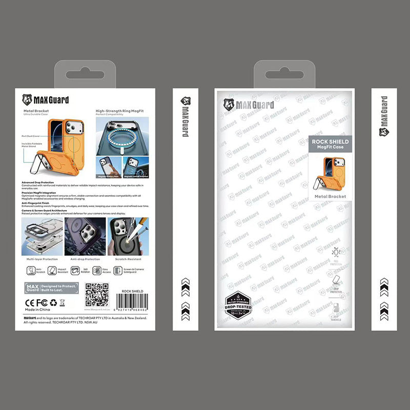 Case for iphone 17 Pro max 6.9 Maxguard Rock Shield Magfit