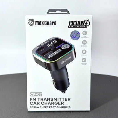 Maxguard PD 30W Bluetooth FM Transmitter CF07