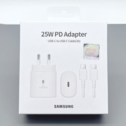 SAM OR PD 25W wall charger with Type-C to C combo EPTA800NBEGGB