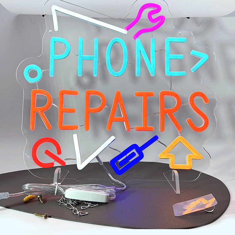 Maxguard Mobile Accessories Neon Sign F03