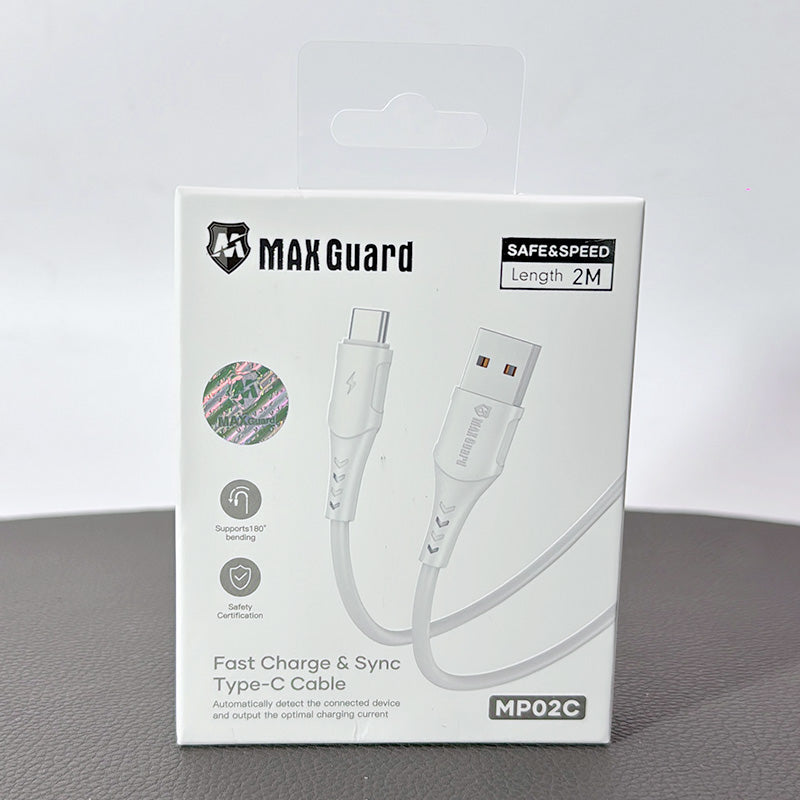Maxguard 2m USB-A to C Cable MP02C