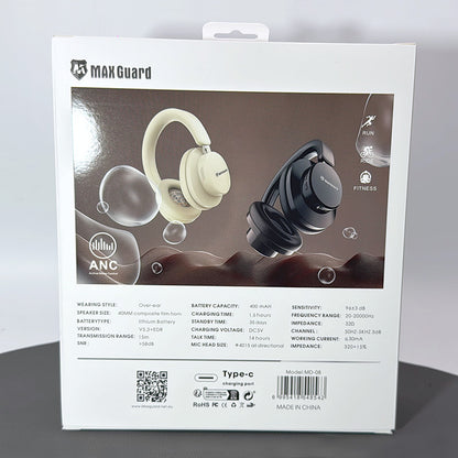Maxguard ANC Stereo bluetooth headphone MD08