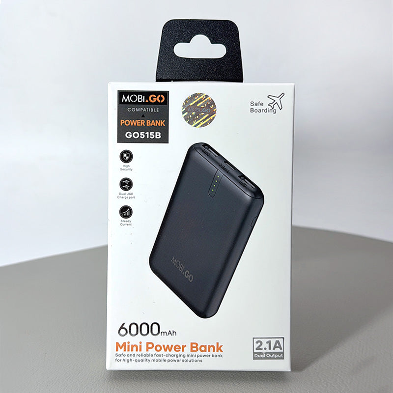 Mobigo 6000 mah Mini Power Bank GO515B