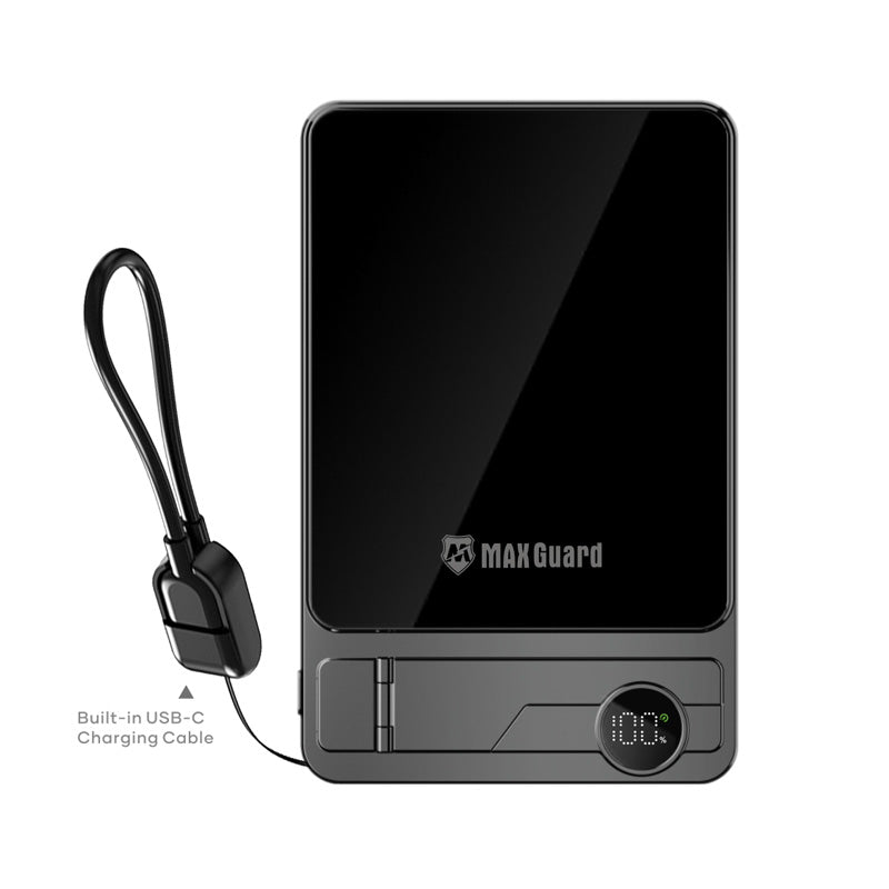 Maxguard (CCC) 10000 mah 3-in-1 Wireless Charging Power Bank F15E