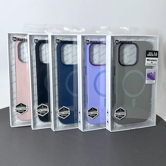 Case for Iphone 16 Pro max 6.9 Maxguard Liquid Silicon Magfit