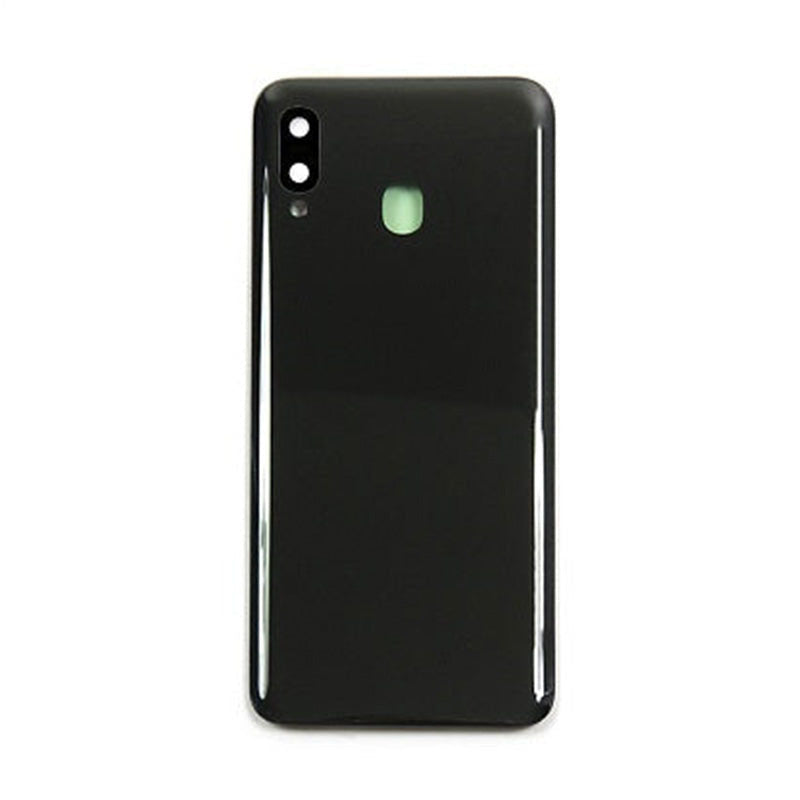 SAMSUNG A20 BACK GLASS COVER BLACK