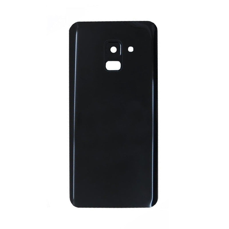 SAMSUNG A8(2018) BACK GLASS BLACK