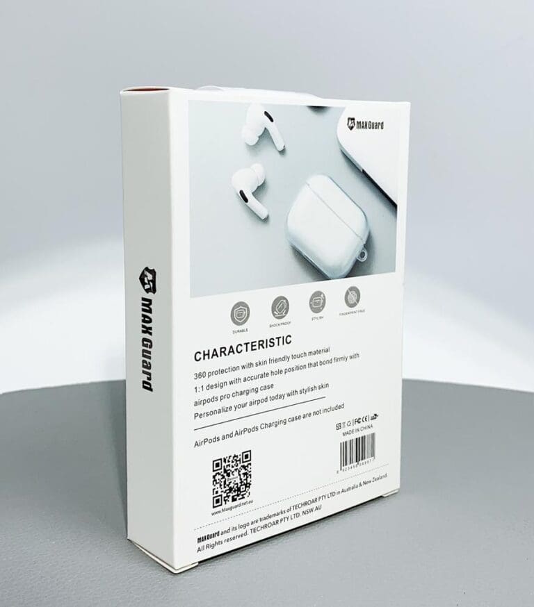 Maxguard for AirPods 4th Gen Clear TPU Case