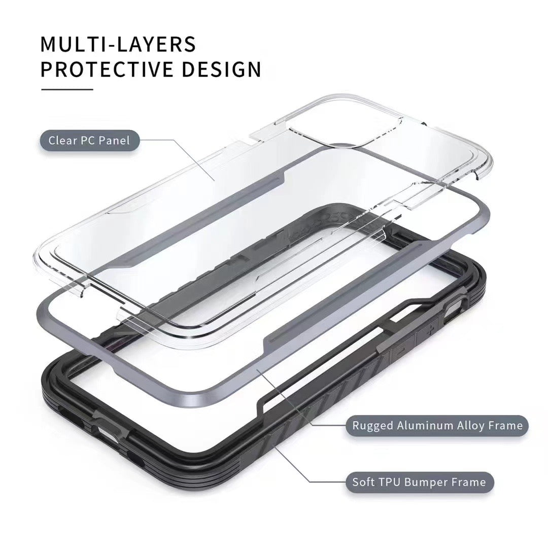 Case for iPhone 14 6.1 maxGuard Shield Iron