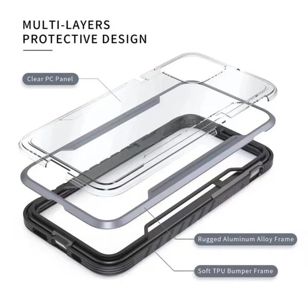 Case for iPhone 15 6.1 maxGuard Shield Iron