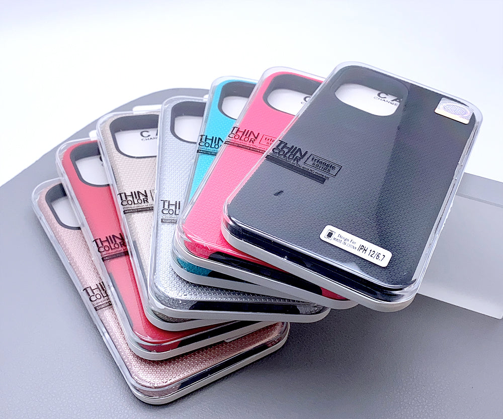 Case for Iphone 12/12 Pro 6.1 Triangle Series Thin Color Baocai
