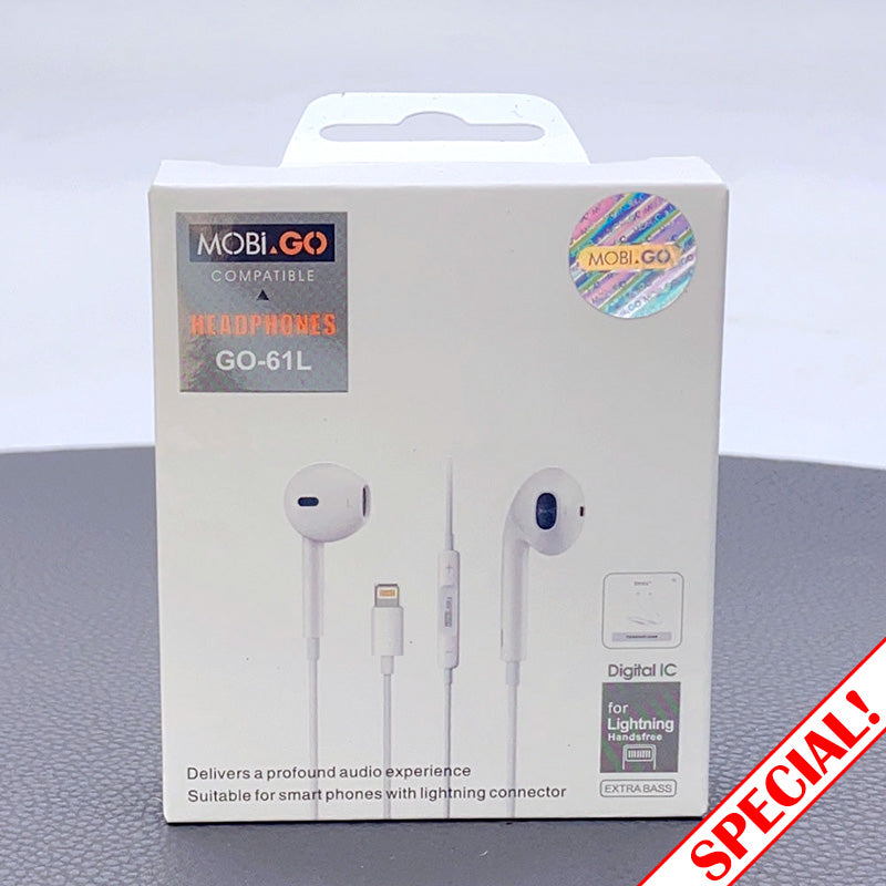 Mobigo Lightning earphone GO61L