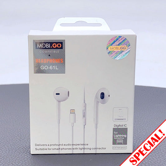 Mobigo Lightning earphone GO61L