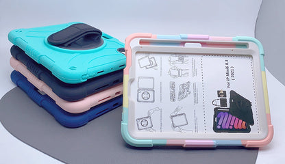 Case for iPad 7th 10.2 /9th 10.2 /Pro 10.5/air 10.5 Heavy duty penslot handle stand