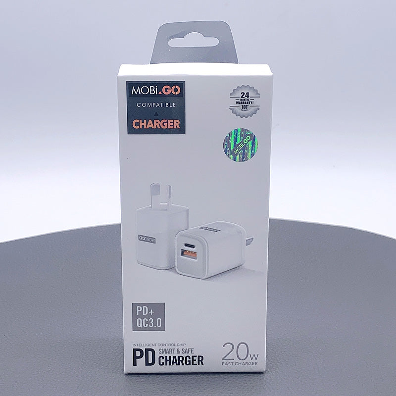 Mobigo PD 20W wall charger TCS2081AC