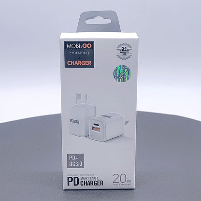 Mobigo PD 20W wall charger TCS2081AC