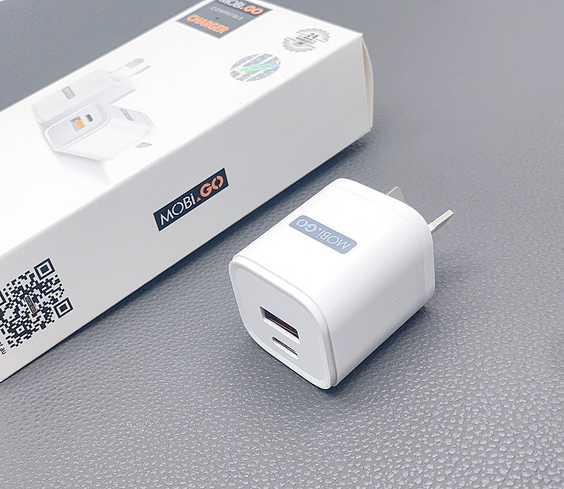 Mobigo PD 20W wall charger TCS2081AC
