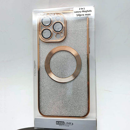 Case for Iphone 14 Pro 6.1 2 in 1 Luxury MagFit