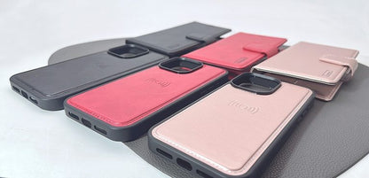 Case for iPhone 17 Pro max 6.9 Hanman 2 in 1 Detachable Magnetic Wallet