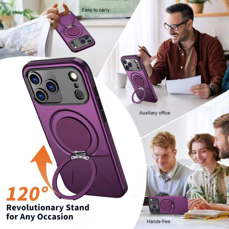 Case for Iphone 18 Pro & 17 Pro 6.3 Maxguard Spin Grip MagFit