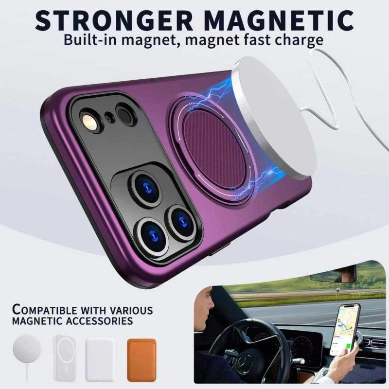 Case for Iphone 18 Pro & 17 Pro 6.3 Maxguard Spin Grip MagFit