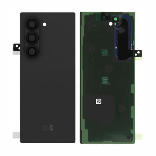 Samsung Z Fold 6 5G F956B Back Glass Black (Aftermarket Premium)