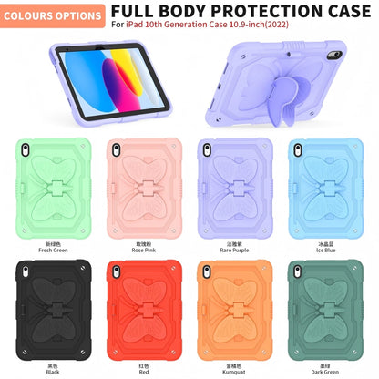 Case for iPad A16/10th with butterfly penslot stand