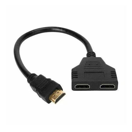HDMI Splitter 1 In 2 Out Cable Adapter Converter