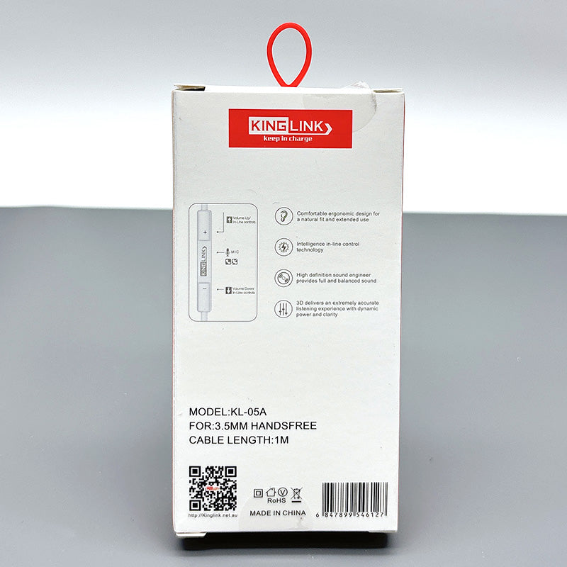 Kinglink 3.5mm Aux earphones KL05A