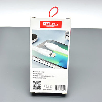 Kinglink 1m 20W Type-C to Lightning Cable KL04CL