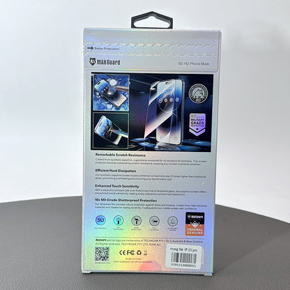9d glass MaxGuard screen protector for iPhone - View 5
