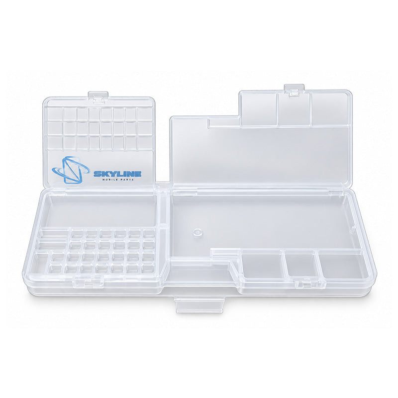 Multi-Compartment Phone Repair Parts Storage Organiser Box