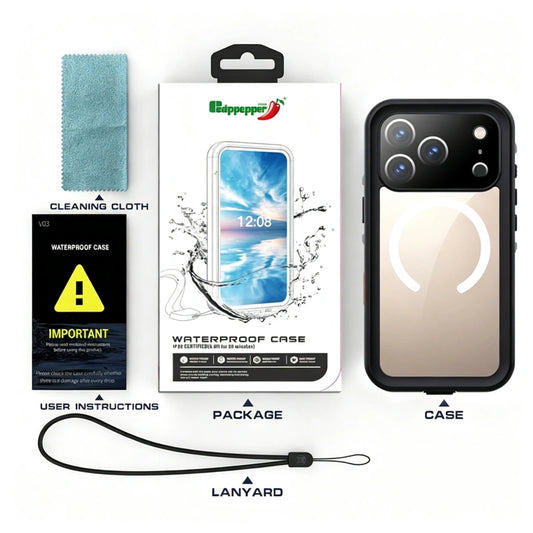 Case for Iphone 14 Pro 6.1 waterproof MagFit