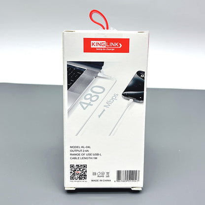 Kinglink 1m 20w USB-A to Lightning Cable KL04L