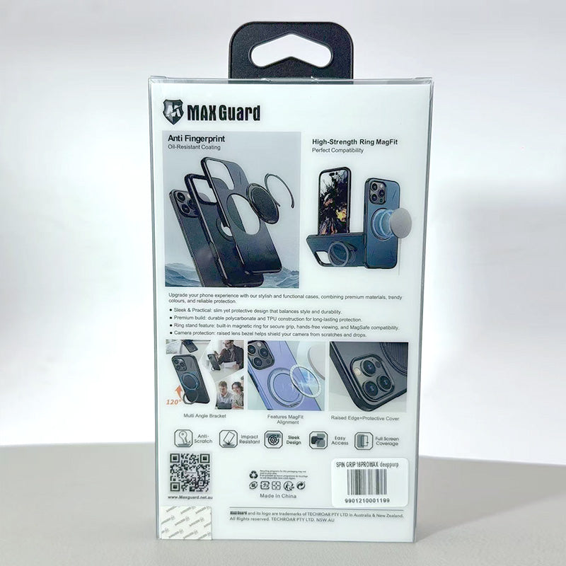 Case for Iphone 14 Pro max 6.7 Maxguard Spin Grip MagFit