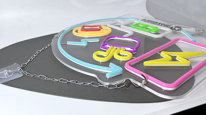 Maxguard Mobile Accessories Neon Sign F02