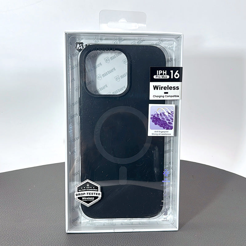 Case for Iphone 16 Pro max 6.9 Maxguard Liquid Silicon Magfit