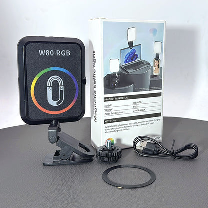 W80RGB MagFit Magnet Fill-in Selfie Light