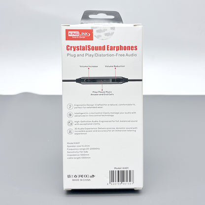Kinglink Type-C Crystal Sound earphone KA01