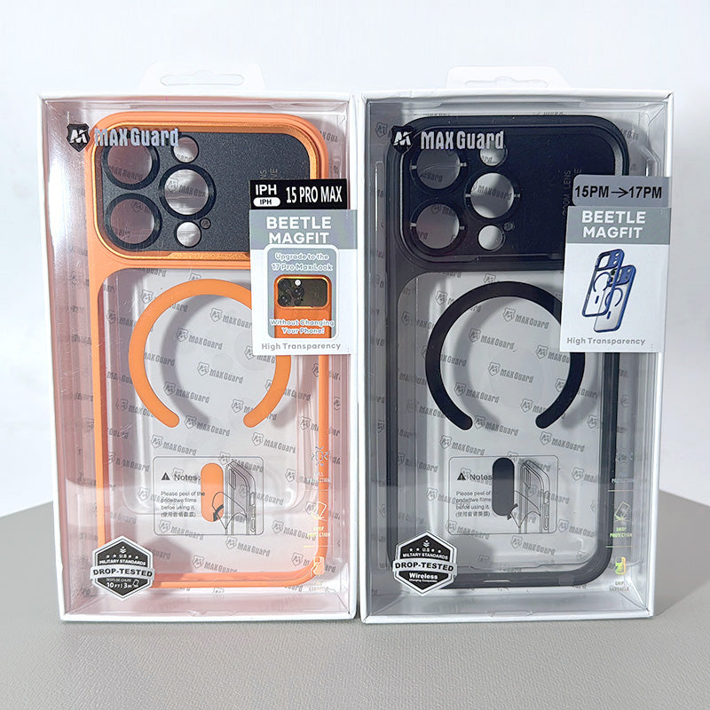 Case for iPhone 15 Pro max 6.7 Beetle MagFit Upgrade to the 17 Pro max Look