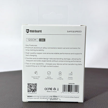 Maxguard 1.2m USB-A to Micro Cable MP01M