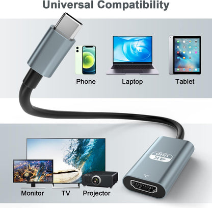 USB 3.1-C Type-C to HDTV Adapter