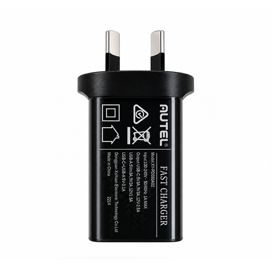Autel 30W Dual Port Wall Charger USB C + USB A