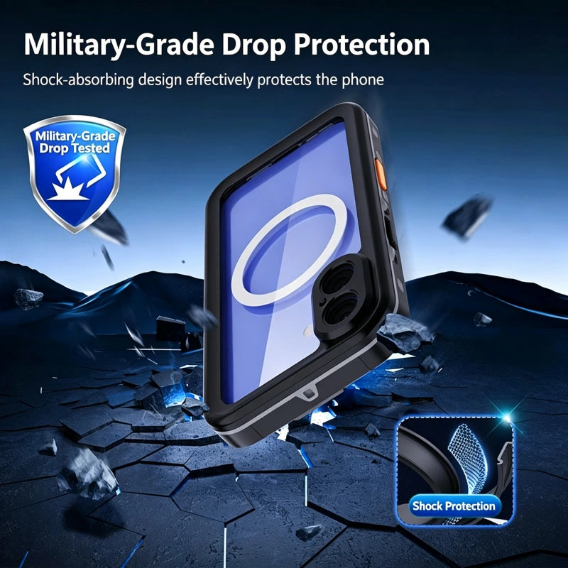 Case for iPhone 17e/16e waterproof Magfit