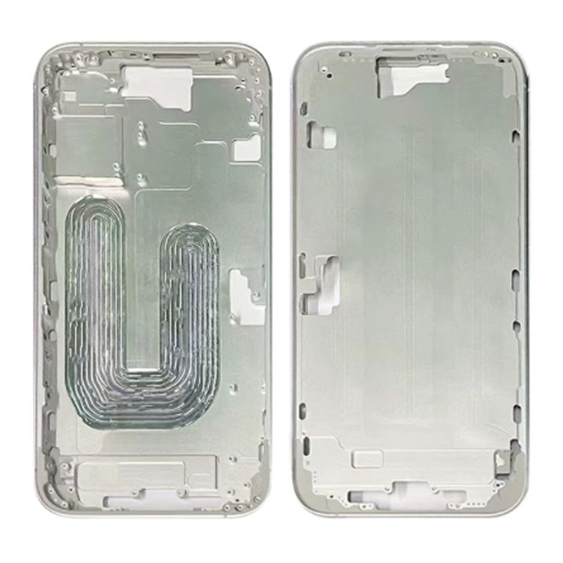 Middle Frame White for iPhone 16